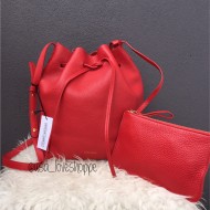 Mansur Gavriel Bucket Bag in red (CASH SALE ONLY! CREDIT CARDS NOT ACCEPTED)